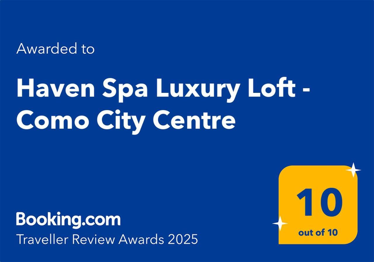 Luxe & Central Haven - Jacuzzi, Sauna, Steam, Private Parking Como Kültér fotó
